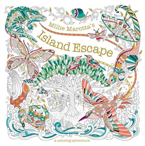 Cover image for Millie Marotta's Island Escape: A Coloring Adventure