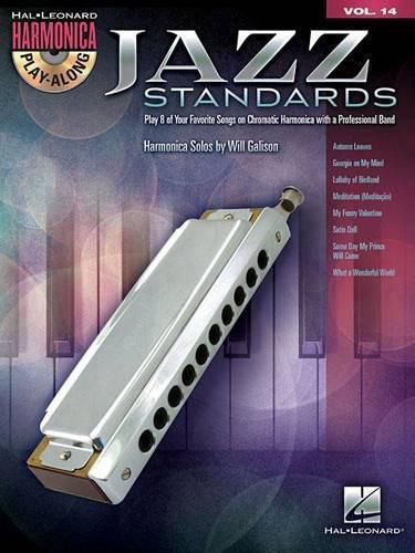 Cover image for Harmonica Play-Along Volume 14: Jazz Standards (Book/CD)