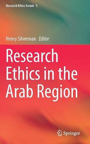 Cover image for Research Ethics in the Arab Region