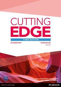 Cover image for Cutting Edge 3rd Edition Elementary Workbook with Key