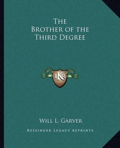 Cover image for The Brother of the Third Degree