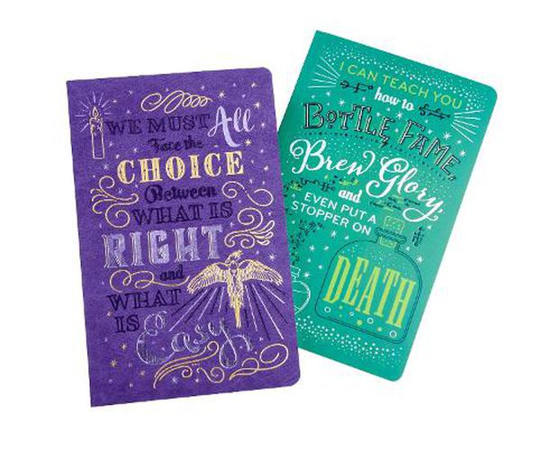 Cover image for Harry Potter: Character Notebook Collection: Dumbledore and Snape