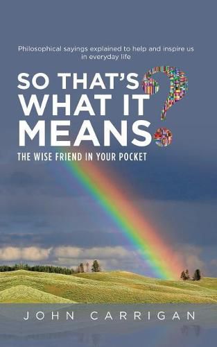 Cover image for So That's What It Means?
