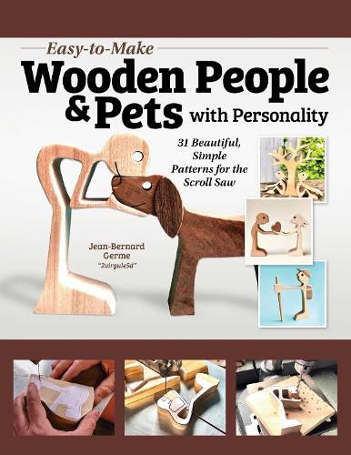 Cover image for Easy-to-Make Wooden People & Pets with Personality