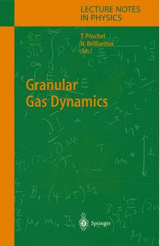 Cover image for Granular Gas Dynamics