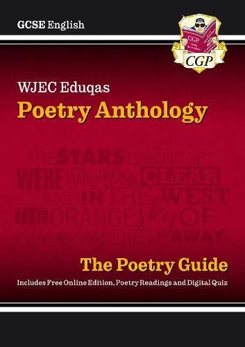 New GCSE English WJEC Eduqas Anthology Poetry Guide includes Online Edition, Audio and Quizzes