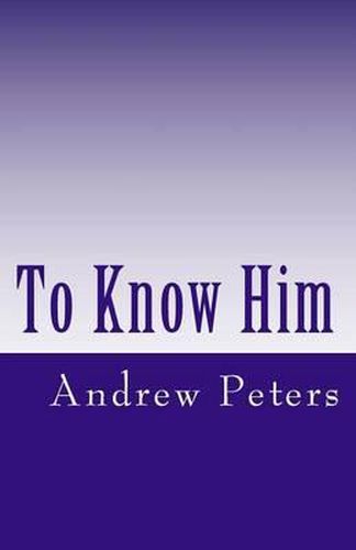 Cover image for To Know Him