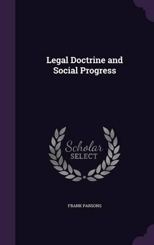 Cover image for Legal Doctrine and Social Progress