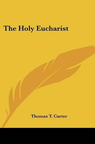 Cover image for The Holy Eucharist