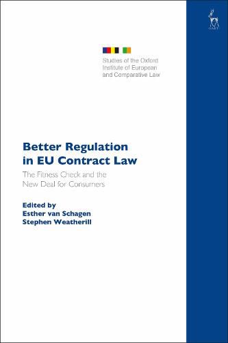 Cover image for Better Regulation in EU Contract Law: The Fitness Check and the New Deal for Consumers