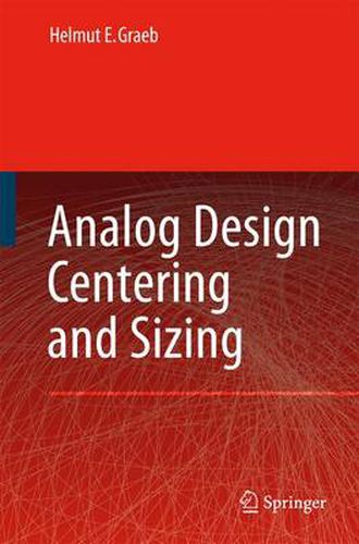 Cover image for Analog Design Centering and Sizing