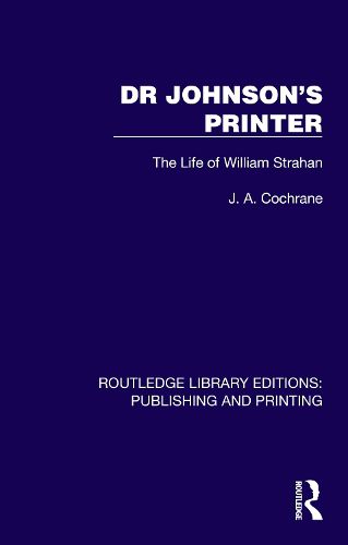Cover image for Dr Johnson's Printer