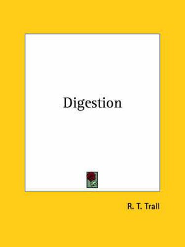 Cover image for Digestion