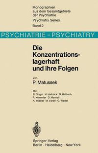 Cover image for Die Konzentrationslagerhaft Und Ihre Folgen