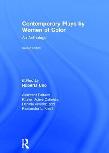 Cover image for Contemporary Plays by Women of Color: An Anthology