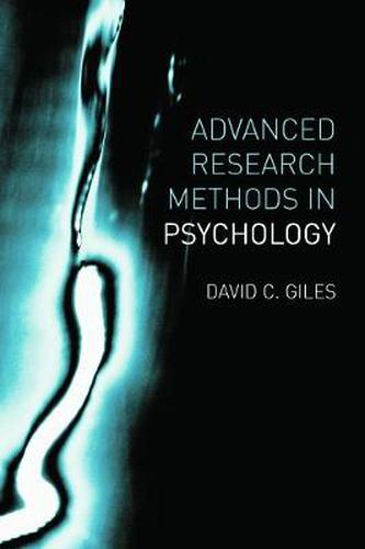 Cover image for Advanced Research Methods in Psychology