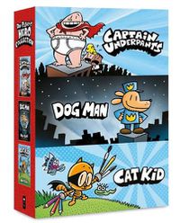 Cover image for Dav Pilkey's 3-Book Hero Collection