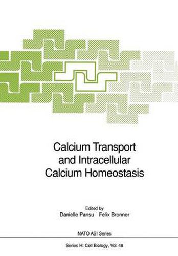 Cover image for Calcium Transport and Intracellular Calcium Homeostasis