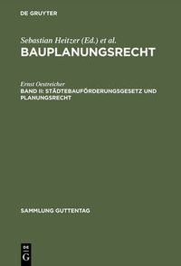 Cover image for Stadtebaufoerderungsgesetz und Planungsrecht