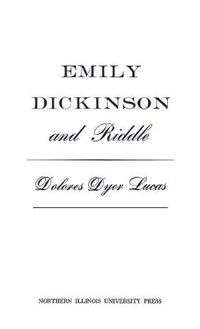 Cover image for Emily Dickinson and Riddle