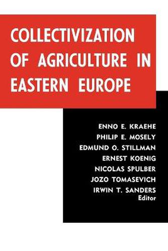 Cover image for Collectivization of Agriculture in Eastern Europe