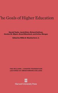 Cover image for The Goals of Higher Education