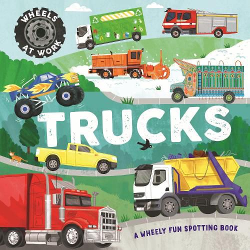 Cover image for Wheels at Work: Trucks
