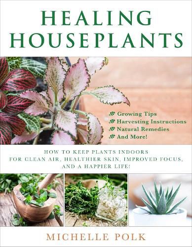 Cover image for Healing Houseplants: How to Keep Plants Indoors for Clean Air, Healthier Skin, Improved Focus, and a Happier Life!