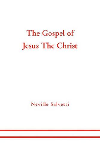 Cover image for The Gospel of Jesus The Christ