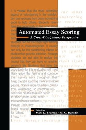 Cover image for Automated Essay Scoring: A Cross-disciplinary Perspective