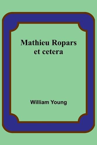 Cover image for Mathieu Ropars