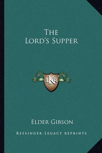 Cover image for The Lord's Supper