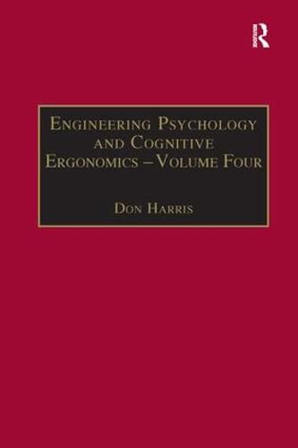 Cover image for Engineering Psychology and Cognitive Ergonomics: Volume 4: Job Design, Product Design and Human-computer Interaction