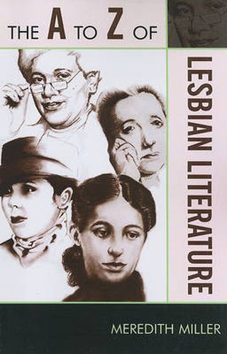 Cover image for The A to Z of Lesbian Literature