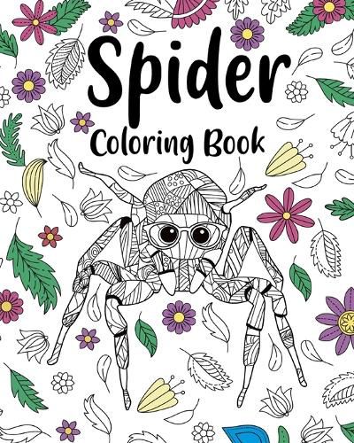 Cover image for Spider Coloring Book