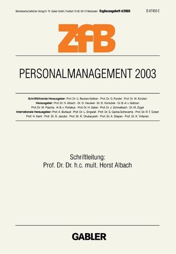 Personalmanagement 2003