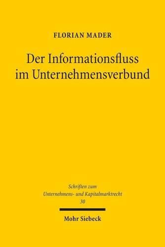 Cover image for Der Informationsfluss im Unternehmensverbund