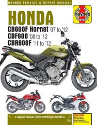 Cover image for Honda CB600 Hornet, CBR600F (07-1