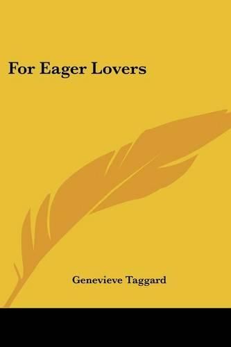Cover image for For Eager Lovers