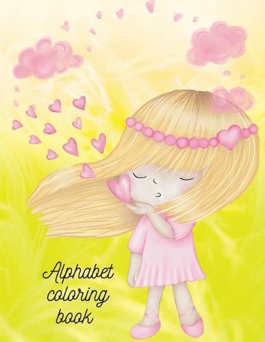 Cover image for Alphabet coloring book