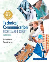 Cover image for Technical Communication: Process and Product, MLA Update Edition