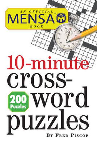 Cover image for Mensa 10 Minute Crossword Puzzle