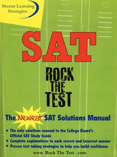 Cover image for The New SAT Solutions Manual to the College Board's Official Study Guide