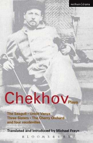 Cover image for Chekhov Plays: The Seagull; Uncle Vanya; Three Sisters; The Cherry Orchard