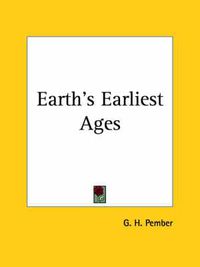 Cover image for Earth's Earliest Ages