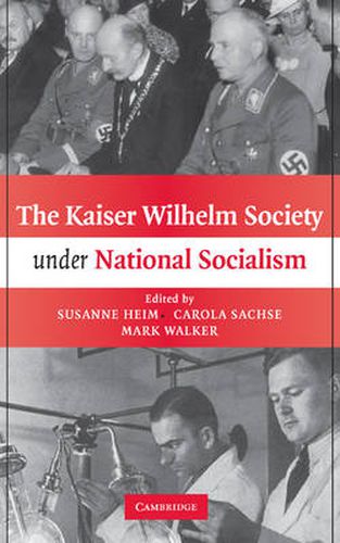 The Kaiser Wilhelm Society under National Socialism