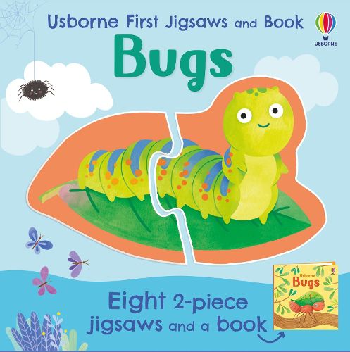 Cover image for Usborne First Jigsaws And Book: Bugs