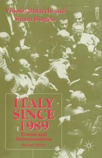Cover image for Italy since 1989: Events and Interpretations