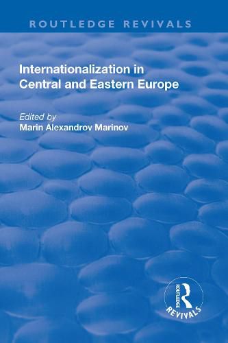 Cover image for Internationalization in Central and Eastern Europe