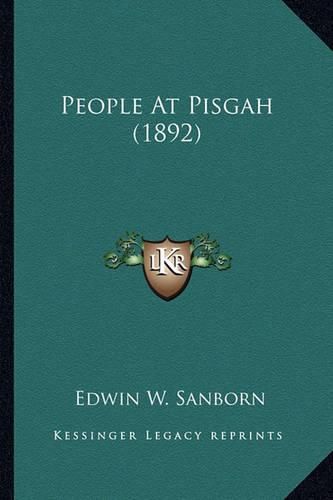 Cover image for People at Pisgah (1892) People at Pisgah (1892)